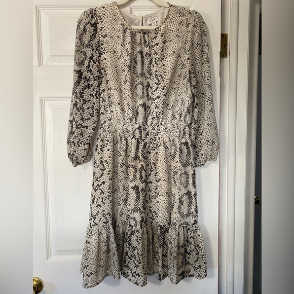 J.Crew, snakeskin print dress, size Sm - Picture 1 of 3